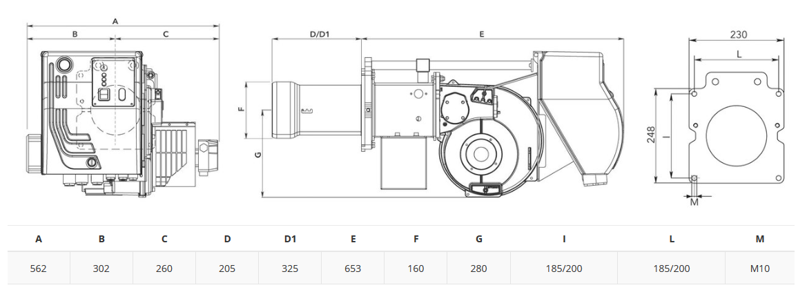 Моноблочные горелки ELCO HO-TRON 1.350 Z